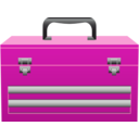 download Red Toolbox clipart image with 315 hue color