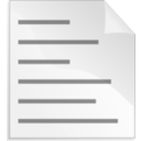 Text Page Icon