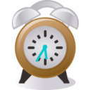 download Alarm Clock clipart image with 180 hue color