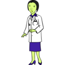 download Woman Doctor clipart image with 45 hue color