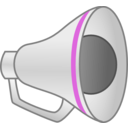 download Megaphone clipart image with 315 hue color