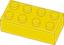 Yellow Lego Brick