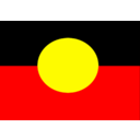 download Aboriginal Flag clipart image with 0 hue color