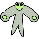 download Wrestler clipart image with 90 hue color