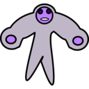 download Wrestler clipart image with 270 hue color