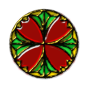 Quatrefoil Enamel