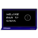 download Black Board clipart image with 225 hue color
