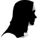 Catholic Nun Silhouette Profile