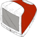download Original Imac clipart image with 180 hue color
