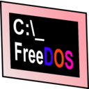 download Freedos Icon clipart image with 315 hue color