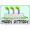 download Birthday Cake clipart image with 45 hue color