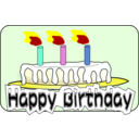 download Birthday Cake clipart image with 0 hue color