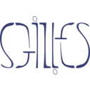 download Ambigramme Gilles clipart image with 135 hue color