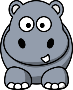 Cartoon Hippo