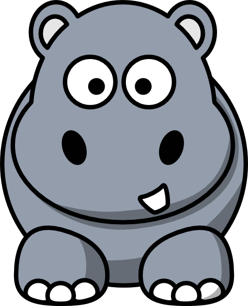 Cartoon Hippo