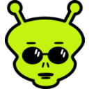 download Alien Peterm 01 clipart image with 315 hue color