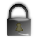 download Lock clipart image with 0 hue color