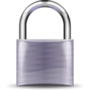 download Padlock Silver Medium clipart image with 45 hue color