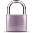 download Padlock Silver Medium clipart image with 90 hue color