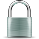 download Padlock Silver Medium clipart image with 315 hue color