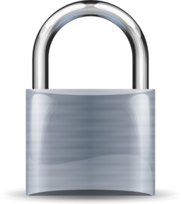 Padlock Silver Medium