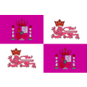 download Historic Flag Of The Spain Royal Navy clipart image with 315 hue color