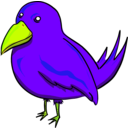 download Bird clipart image with 45 hue color