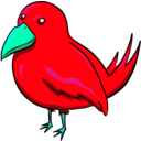 download Bird clipart image with 135 hue color