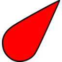 Sea Chart Symbol Light Red