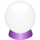 download Crystal Ball clipart image with 45 hue color