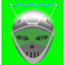 download Iron Woman clipart image with 180 hue color