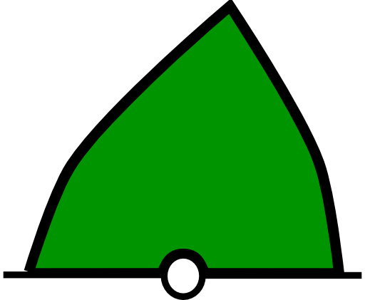 Conical Buoy Green