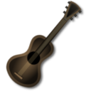 Brown Guitar