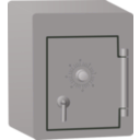 download Simple Strongbox clipart image with 270 hue color