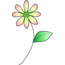 download Flower clipart image with 45 hue color