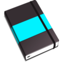 download Moleskine clipart image with 135 hue color