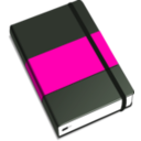 download Moleskine clipart image with 270 hue color