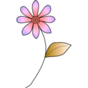 download Flower clipart image with 315 hue color