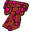 download Bow clipart image with 270 hue color
