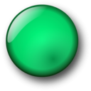 download Button clipart image with 90 hue color