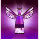 download Stylised Angel clipart image with 90 hue color