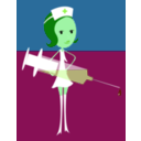 download Nurse 02 clipart image with 90 hue color