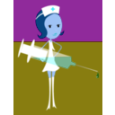 download Nurse 02 clipart image with 180 hue color