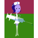 download Nurse 02 clipart image with 225 hue color