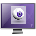 download Monitor clipart image with 45 hue color