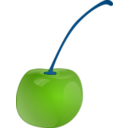 download Cherry clipart image with 90 hue color