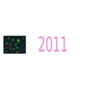 download 2011 Wallpaper clipart image with 315 hue color