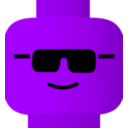 download Lego Smiley Cool clipart image with 225 hue color