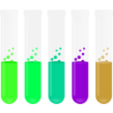 download Test Tubes clipart image with 90 hue color