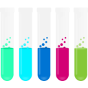 download Test Tubes clipart image with 135 hue color